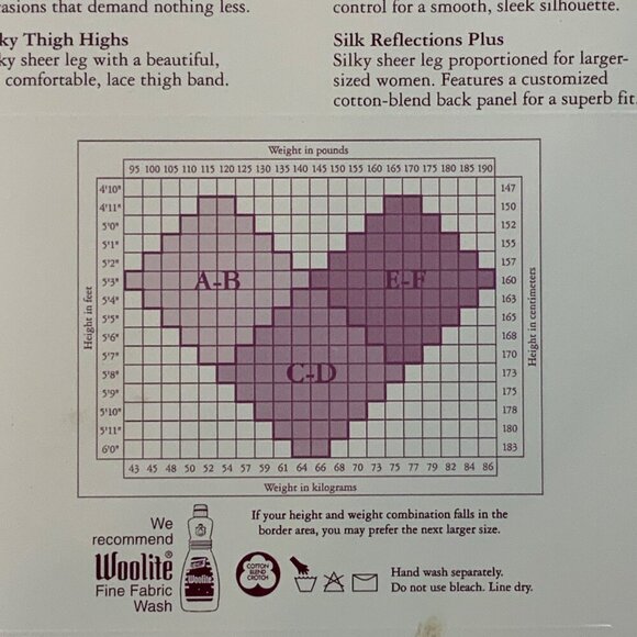 Hanes Silk Reflections Control Top Pantyhose 3 Pair AB Medium Beige Sandalfoot - Picture 4 of 4